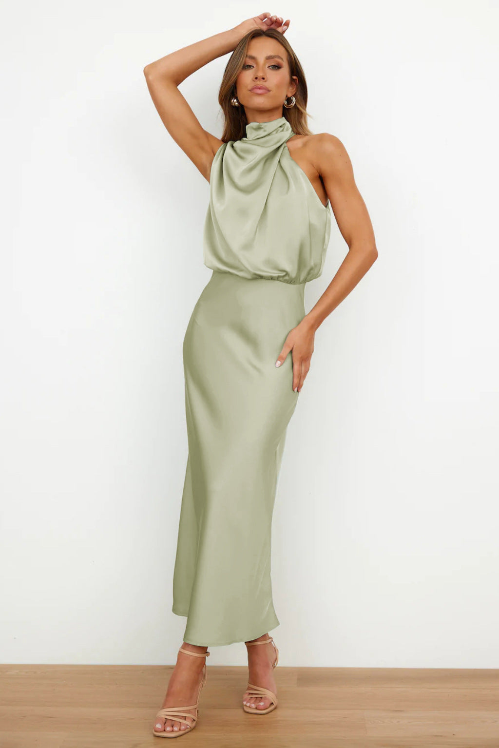 Violeta™ | Vestido drapeado Sahara
