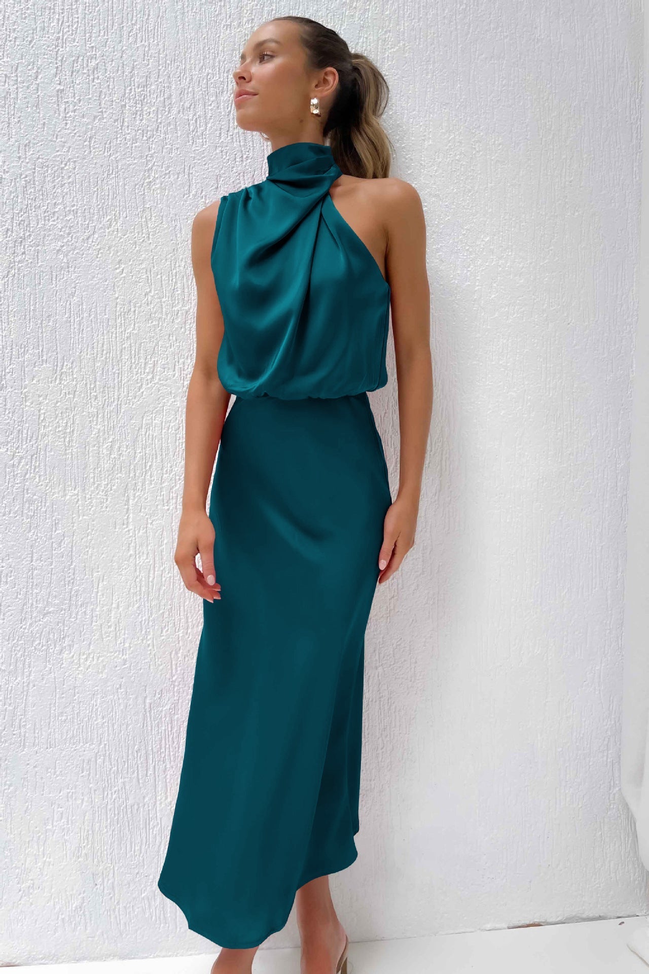 Violeta™ | Vestido drapeado Sahara