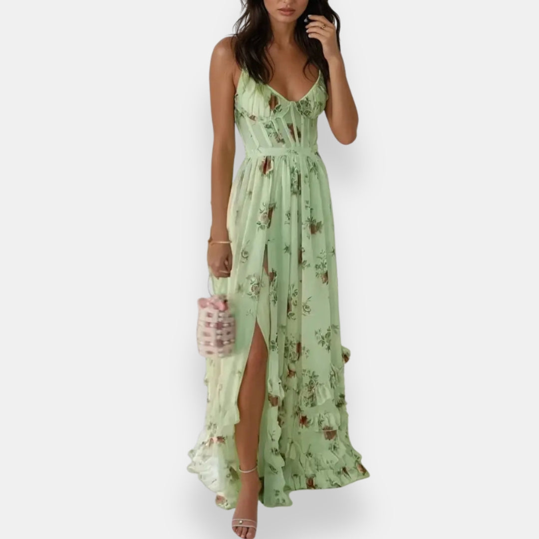 Rosa | Vestido Largo Corsé