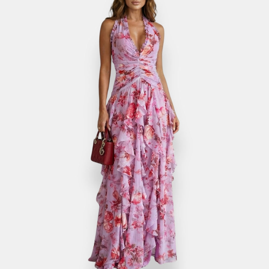 Carolina | Vestido Largo Floral