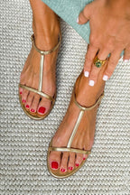 Alma | Sandalias Doradas Primavera