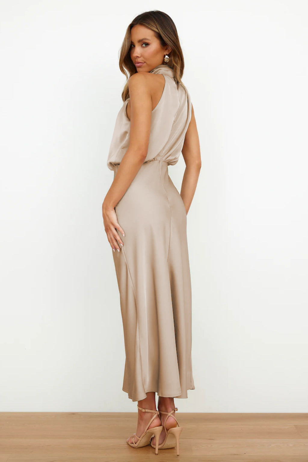 Violeta™ | Vestido drapeado Sahara