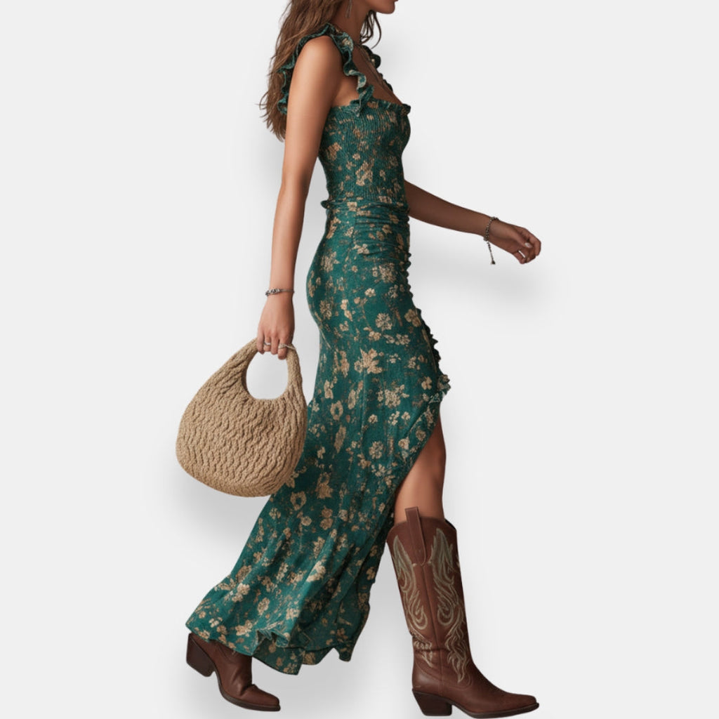 Sara | Vestido Largo Floral