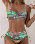 Jada - Set di Bikini con Stampa Tribale