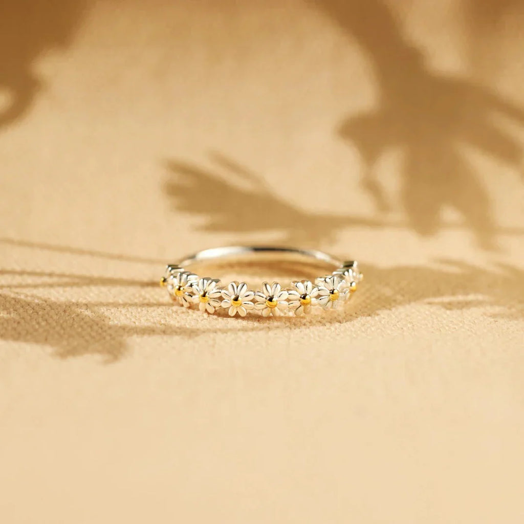 Margarita - Anillo de flores de lujo