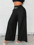 Palacio | Pantalones con detalle Dorado