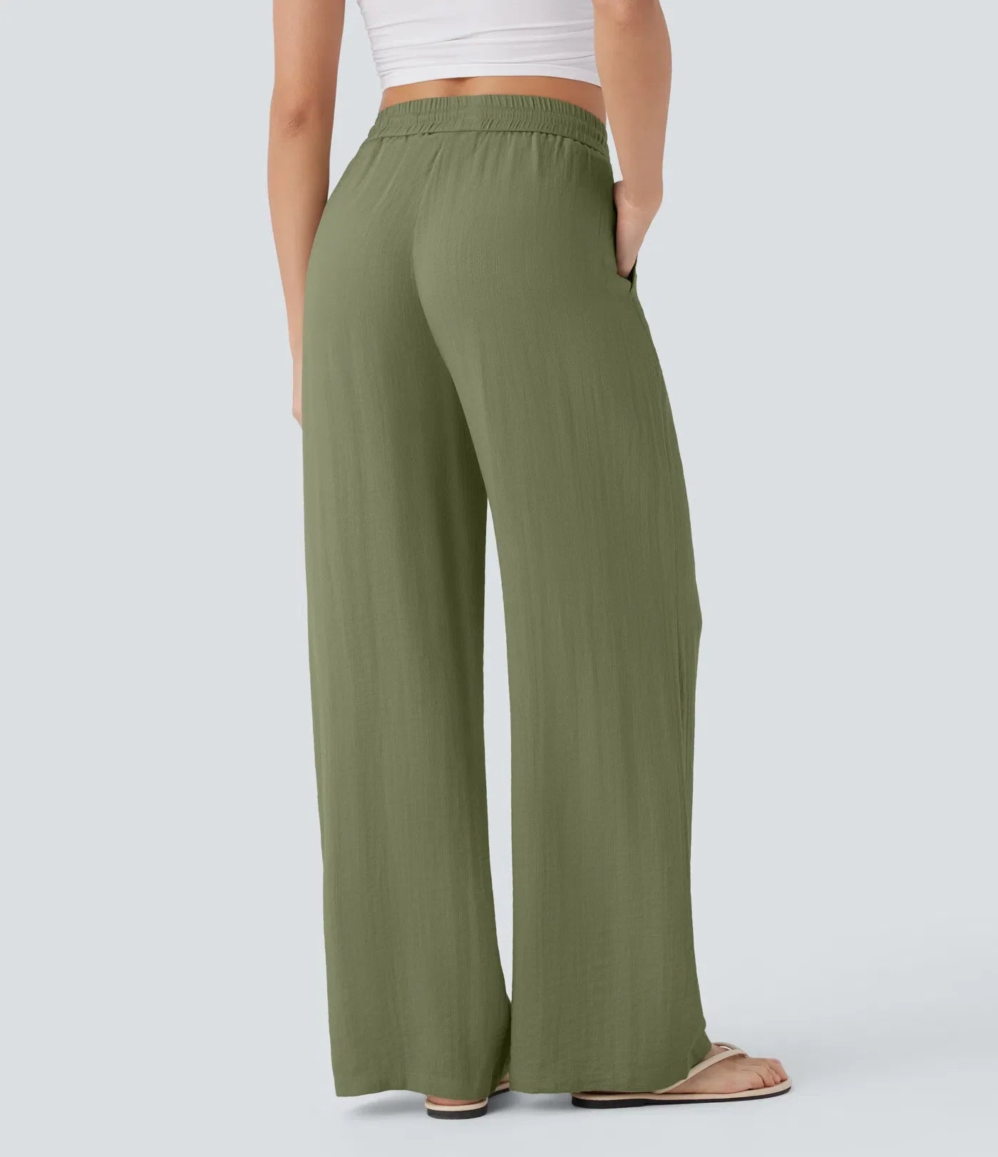 Martina | Pantalones estilo lino