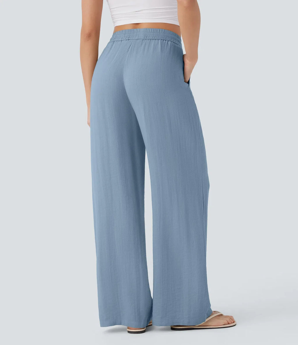 Martina | Pantalones estilo lino
