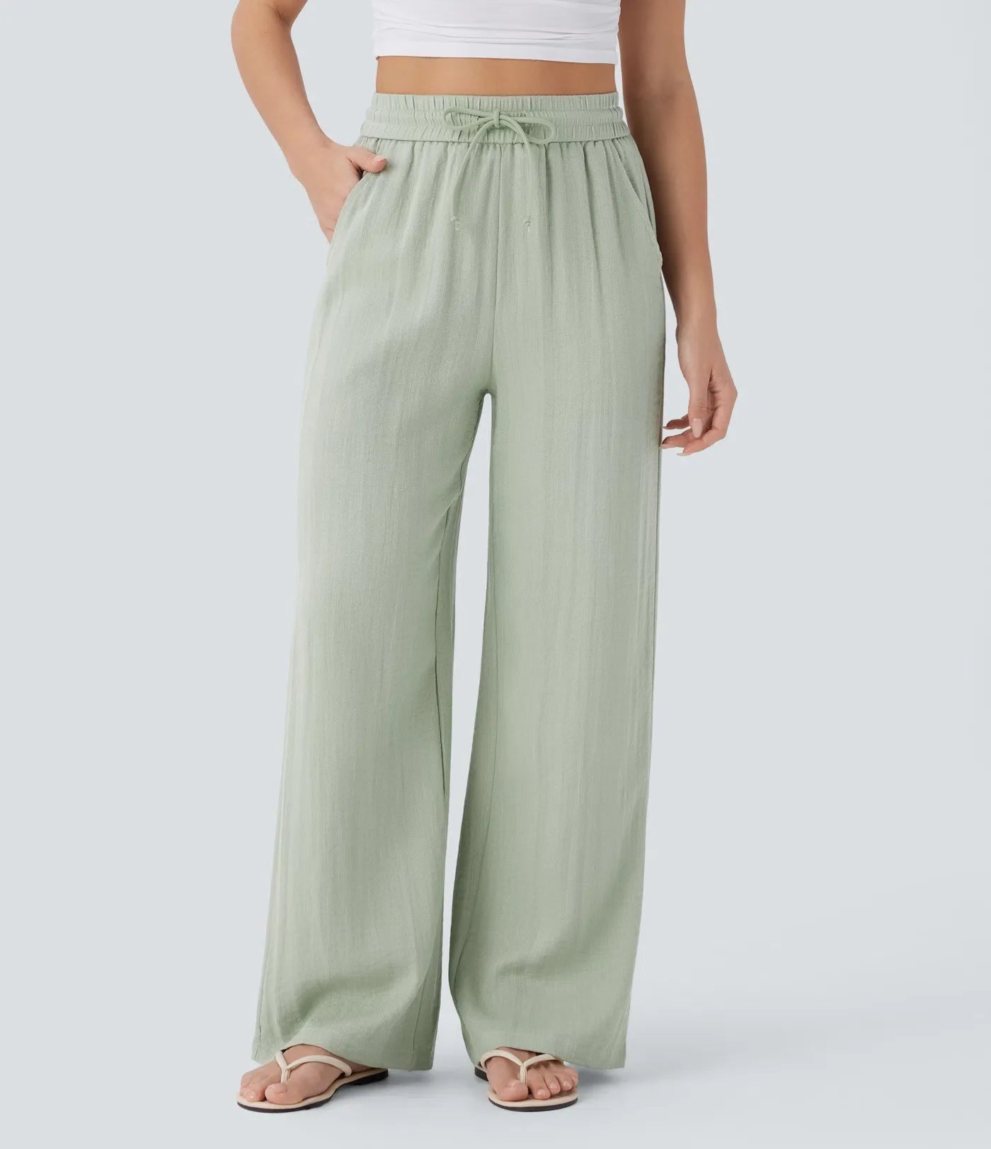 Martina | Pantalones estilo lino