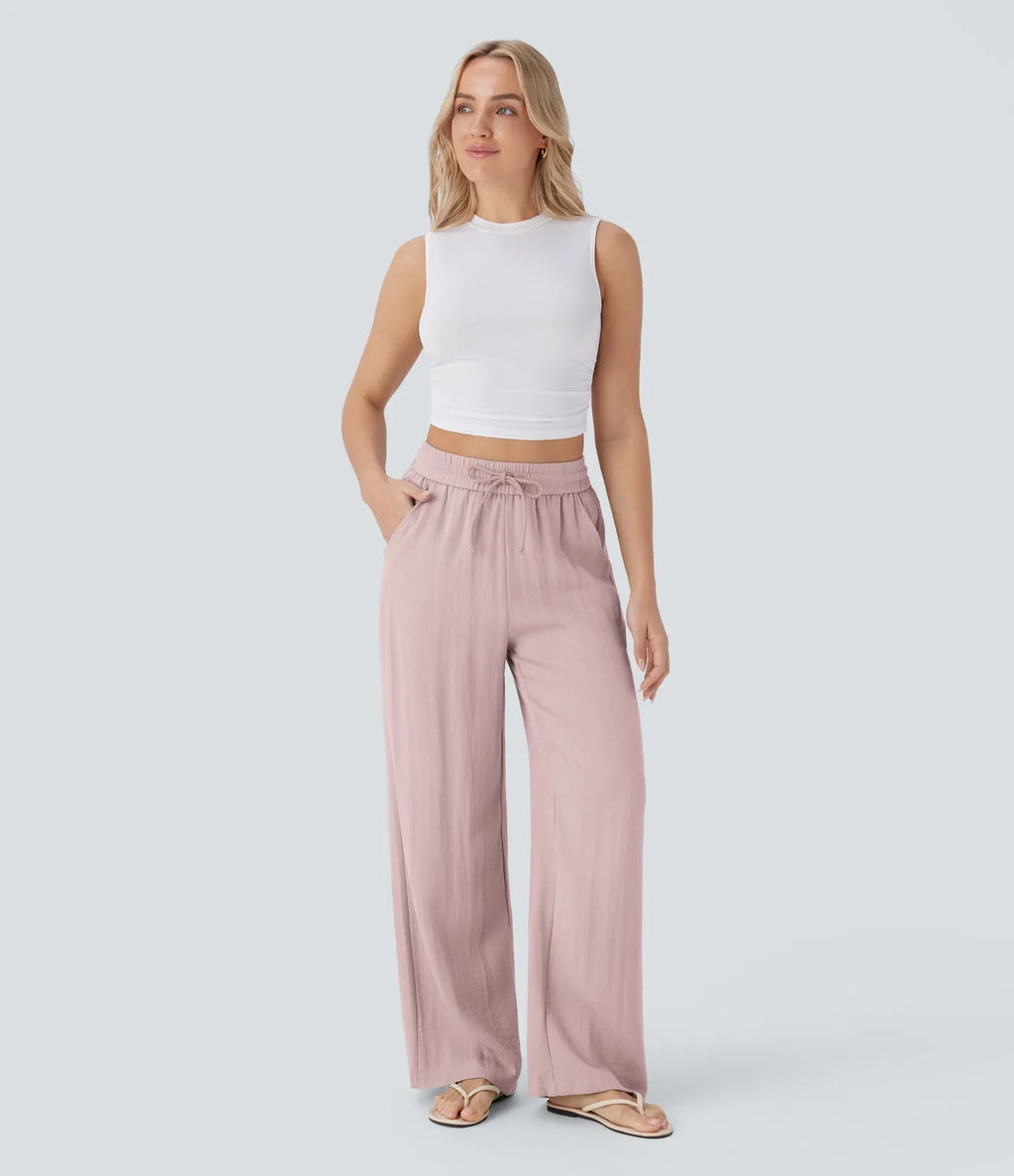 Martina | Pantalones estilo lino