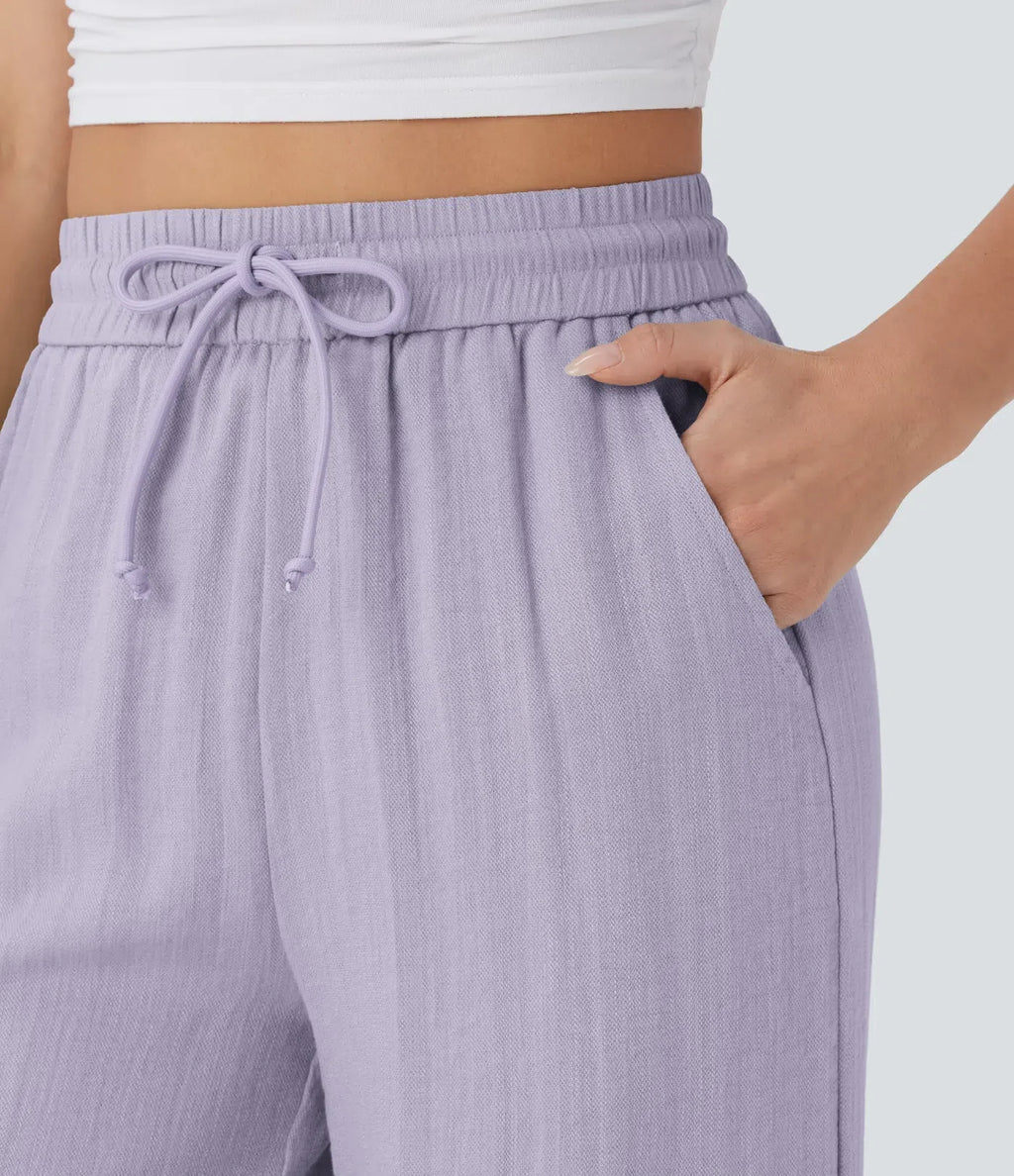 Martina | Pantalones estilo lino