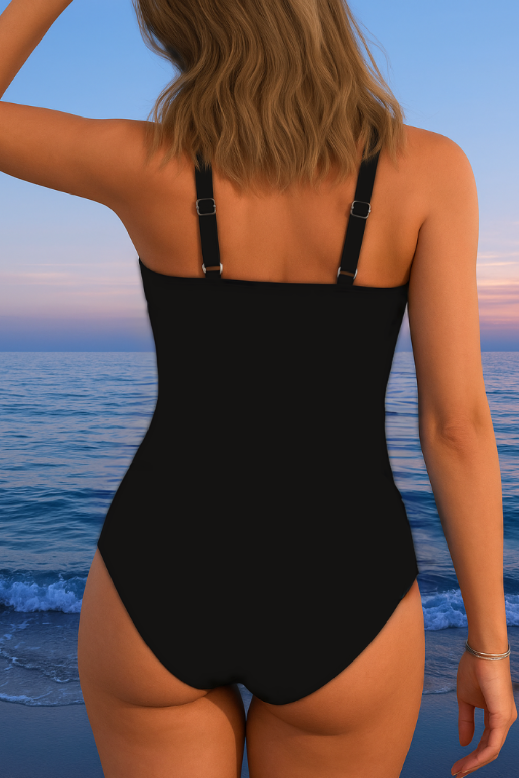 Alessia™ | Costume modellante premium con stampa multicolore