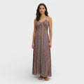 Sira™ | Vestido largo bohemio con estampado étnico